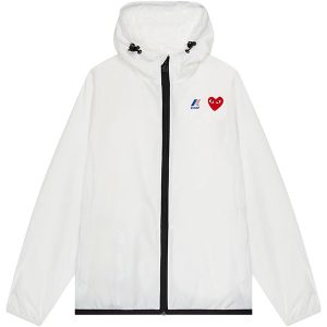 Unisex K-Way Cagoule - White