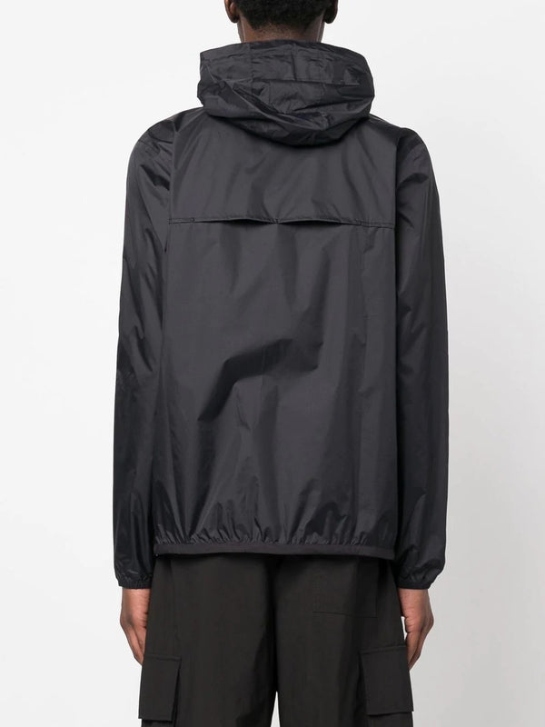 Unisex K-Way Double Colours Cagoule - Orange/Black - Image 5