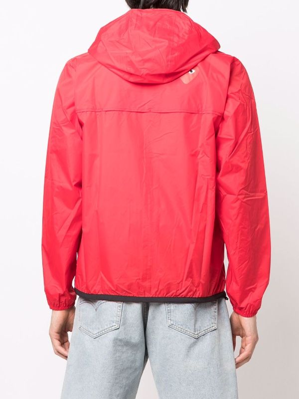 Unisex K-Way Cagoule - Red - Image 8