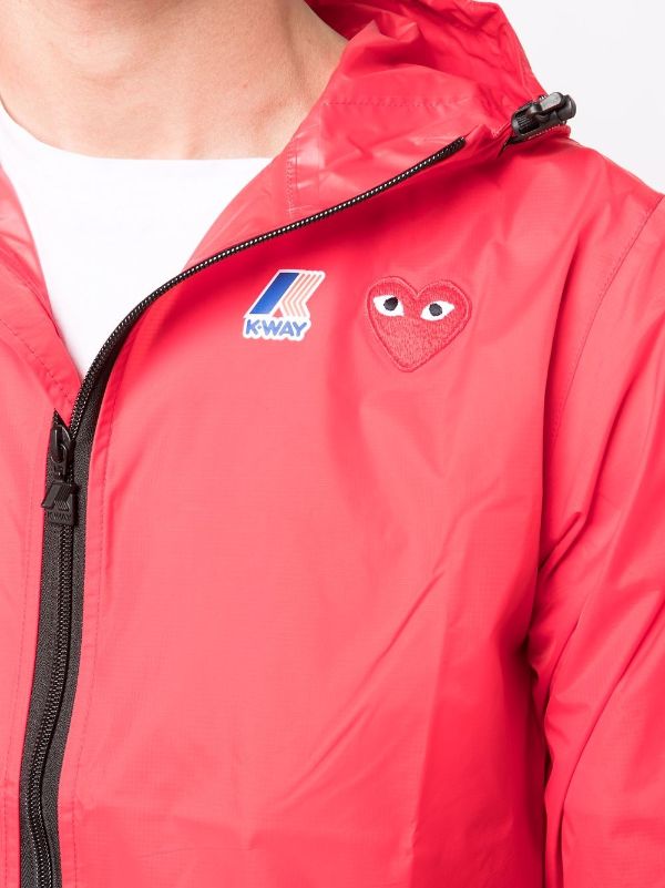 Unisex K-Way Cagoule - Red - Image 9