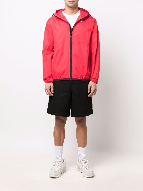 Unisex K-Way Cagoule - Red - Image 4