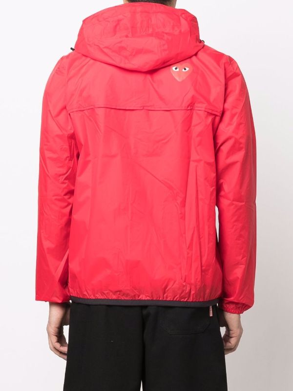 Unisex K-Way Cagoule - Red - Image 5
