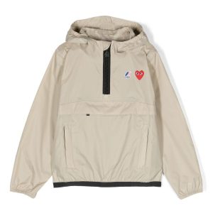 Unisex Kids K-Way Anorak - Beige