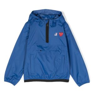 Unisex Kids K-Way Anorak - Blue
