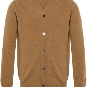 Unisex Knit Cardigan - Camel