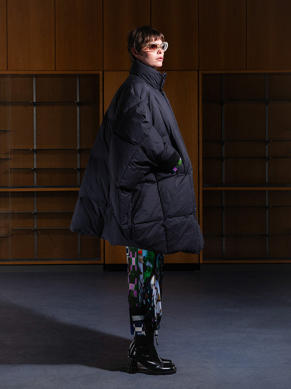 AW24 Duvet Coat - Black - Image 3