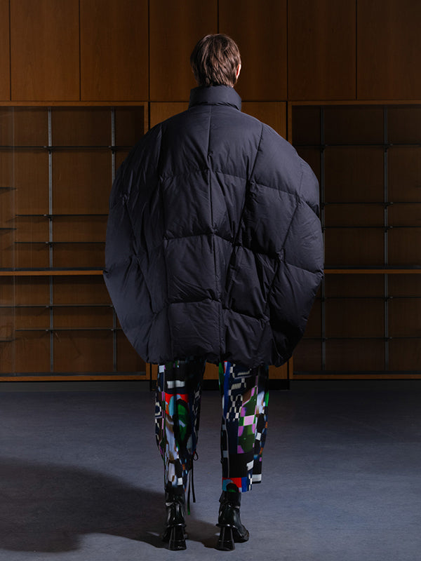 AW24 Duvet Coat - Black - Image 4