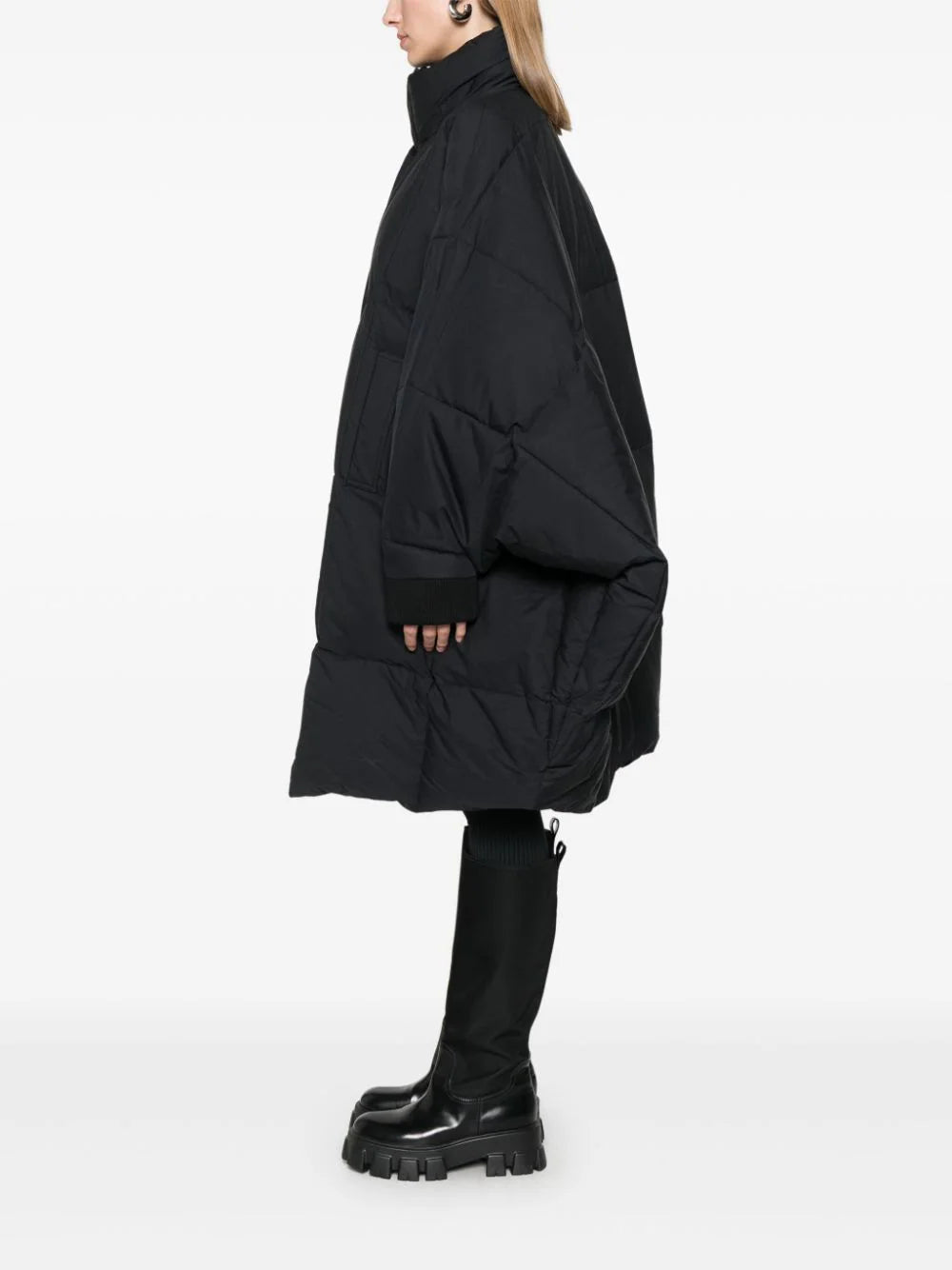AW24 Duvet Coat - Black - Image 6