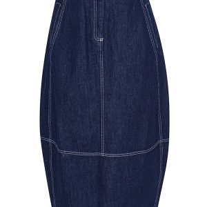 Dusk Denim Skirt - Navy Denim
