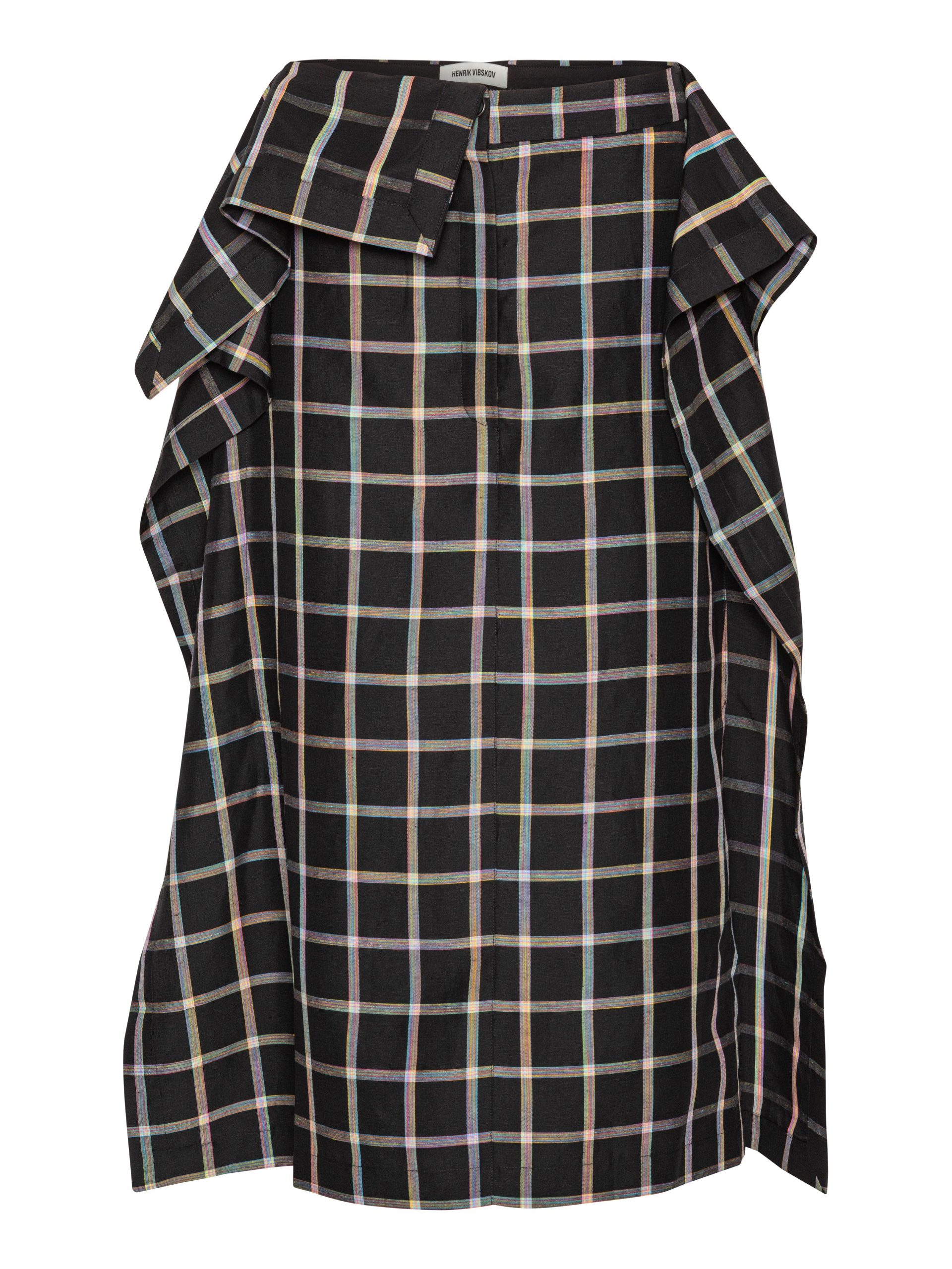 Ocu Skirt - Black Checks