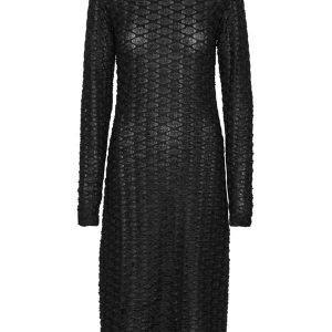 Bubble Wrap Dress - Black