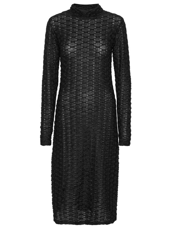 Bubble Wrap Dress - Black