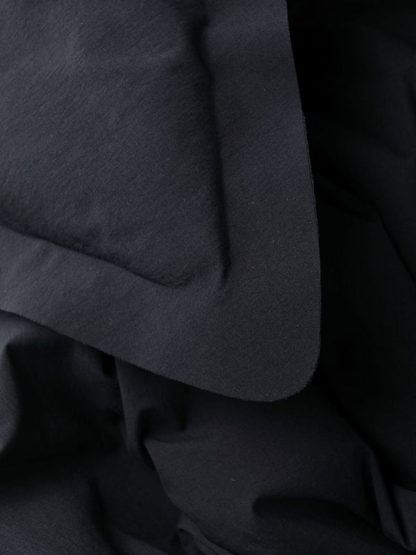 Quilted Coat - Black - Image 7